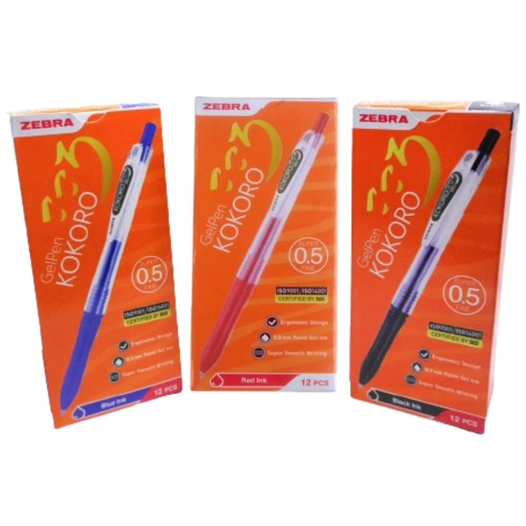 

Pulpen Gel Zebra Kokoro 0.5 mm