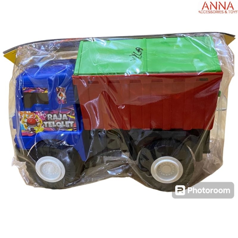 Mainan Truk Bak Kayu