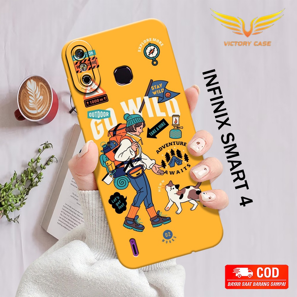 New Aesthetic Case - Softcase Infinix Smart 4 - Terbaru - Case Hp Infinix Smart 4 - Casing Infinix S