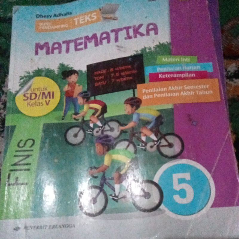 buku matematika SD kelas 5