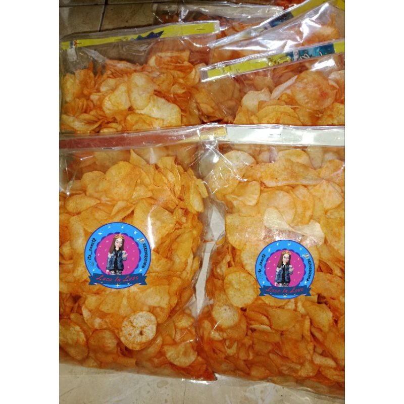 

Keripik singkong "Loco In Love