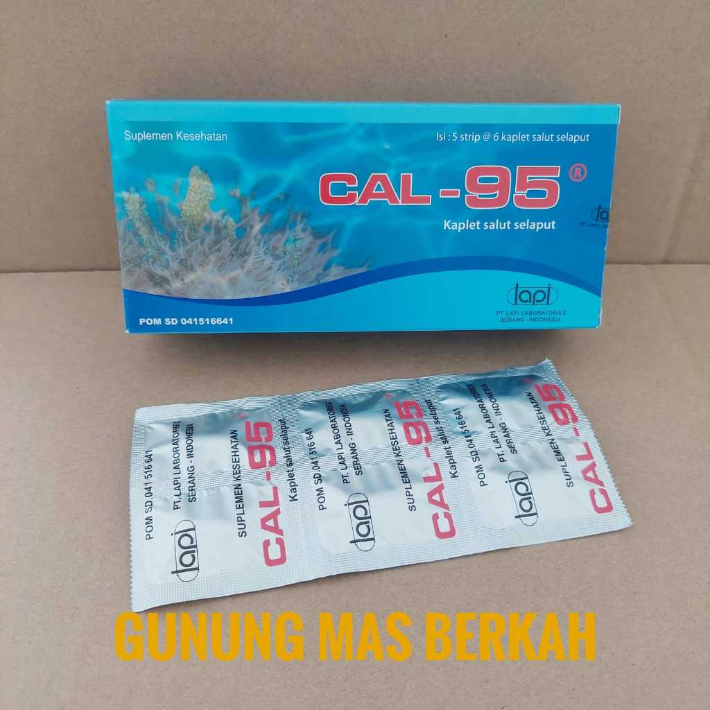 CAL 95 cal95 Tablet - Membantu memelihara kesehatan tulang ibu hamil menyusui
