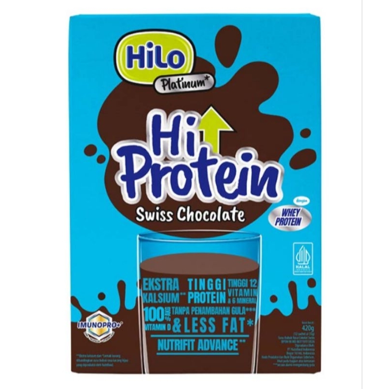 

HiLo platinum Swiss cokelat 12 x 35 gram