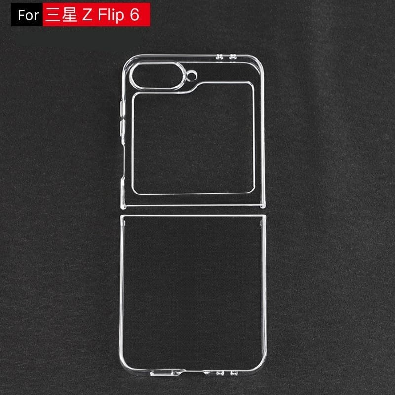 Hardcase Clear Arcylic Case Samsung Z Flip 1 Samsung Z Flip 2 Samsung Z Flip 3 Samsung Z Flip 4 Sams