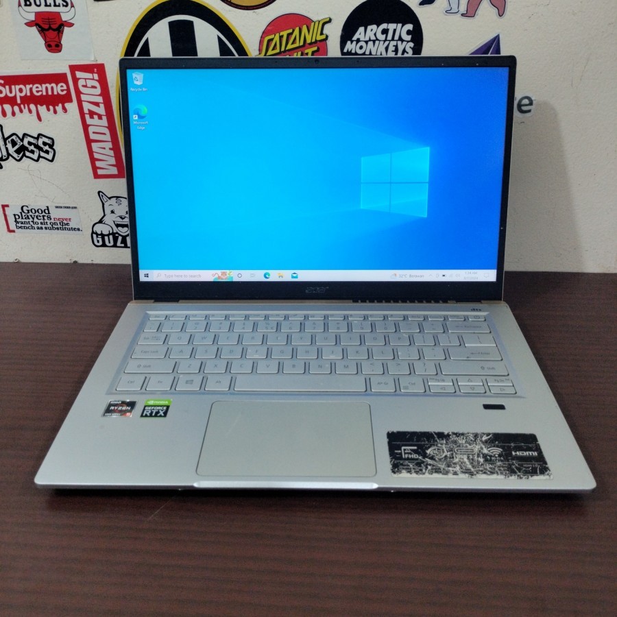 Laptop Acer Swift Ryzen 5 5600U Ram 16/512 SSD NVIDIA RTX Win11 Second