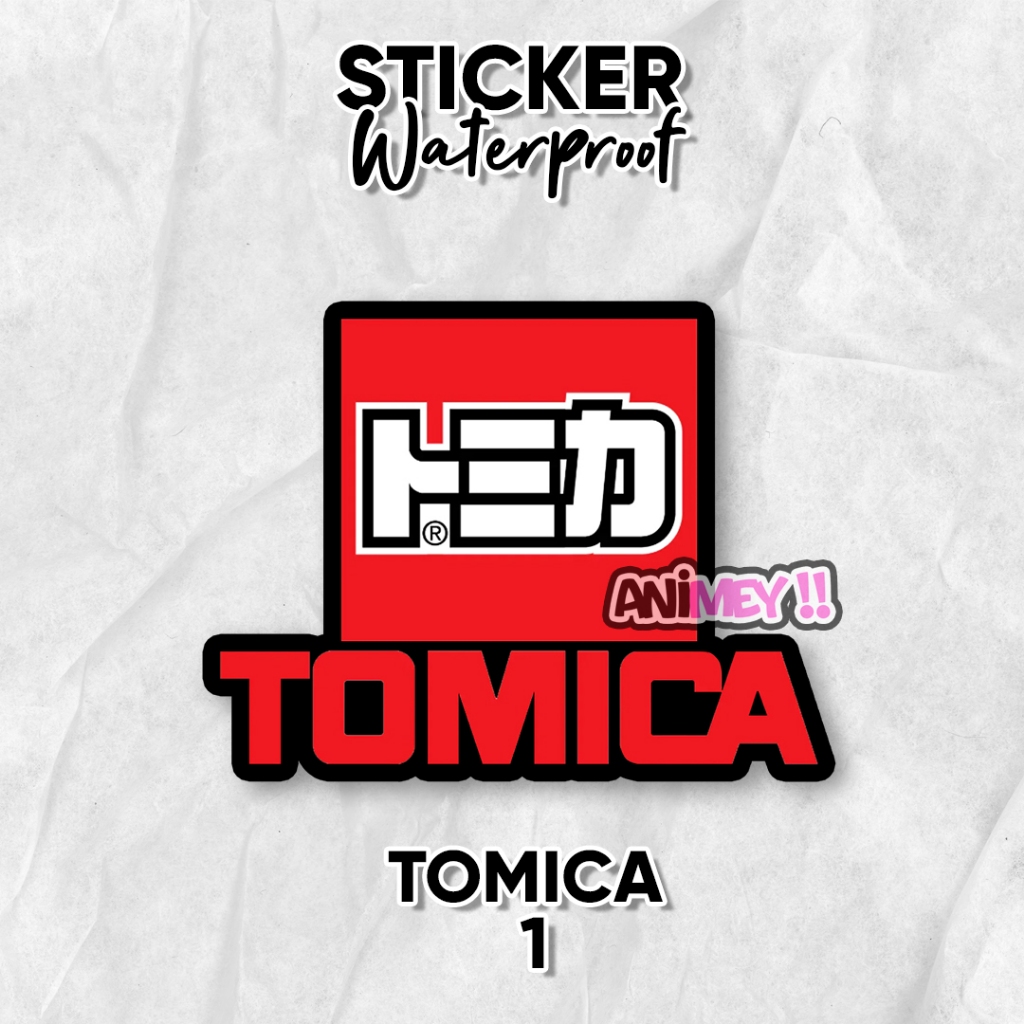 

Stiker Tomica Logo / Sticker Tomica / Stiker Waterproof