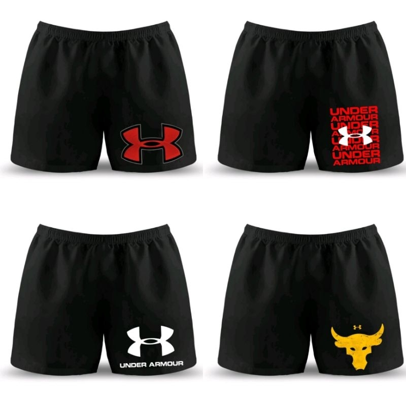 Boxer Celana Pendek Under Armour Distro Bahan Lotto Premium / Celana Pendek Celana Santai Motif Dist