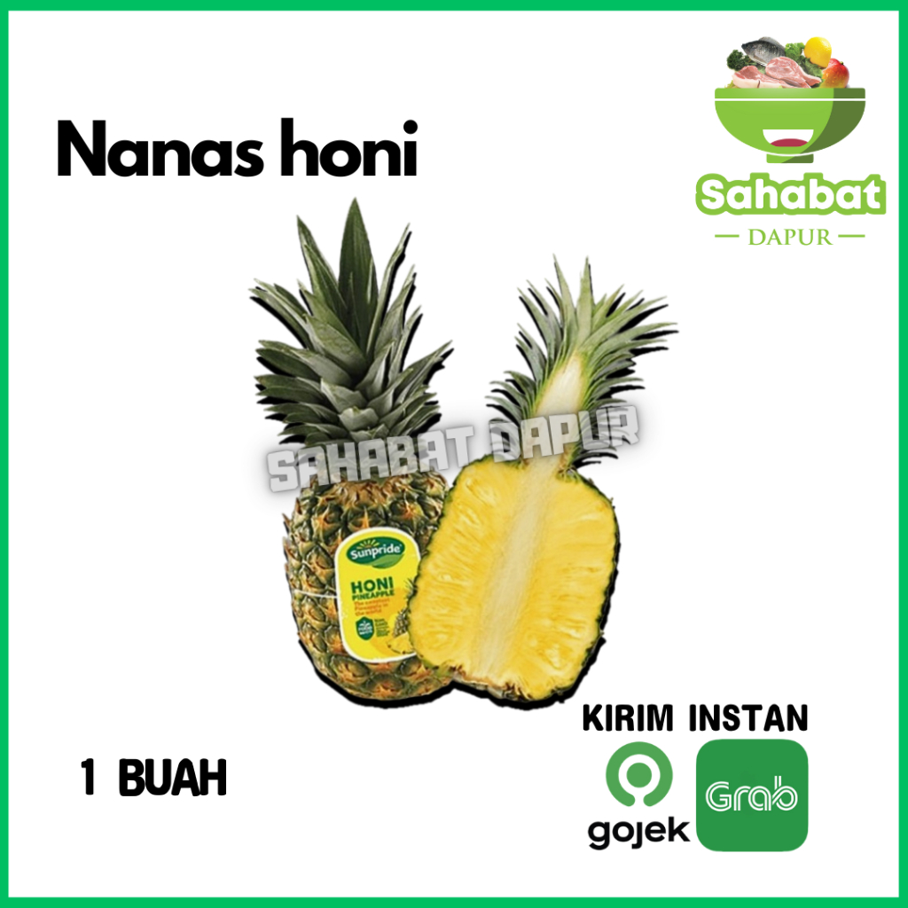 

Nanas Honi / Nanas Sunpride Segar - Sahabatdapur