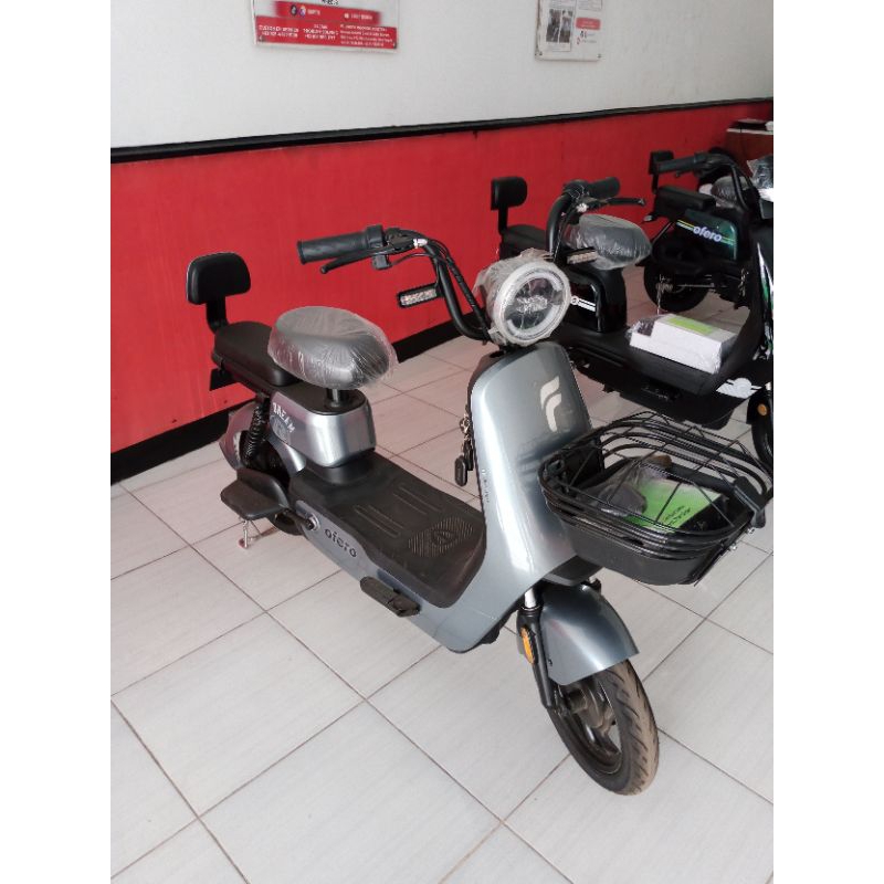 SEPEDA LISTRIK OFERO GALAXY GREY