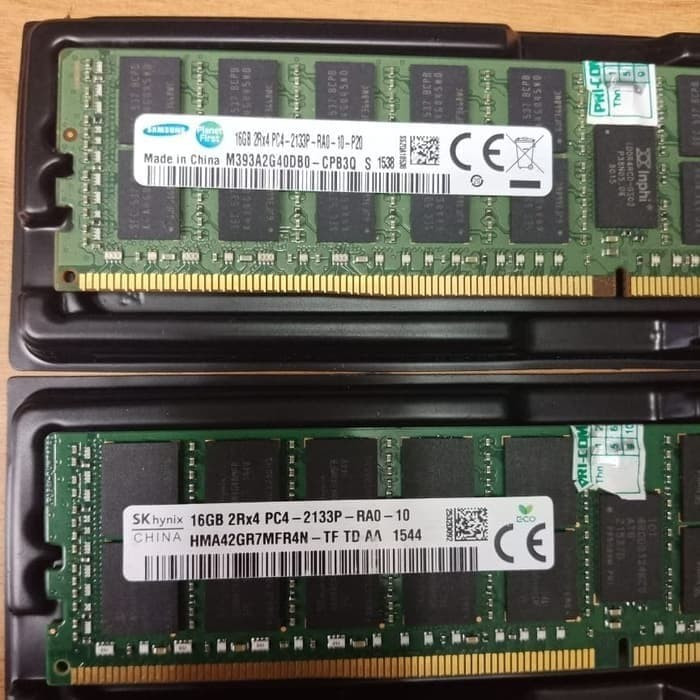 MEMORY 16GB DDR4 2Rx4 PC4-2133P FOR PC SERVER XEON DELL/IBM/HP G9-G10