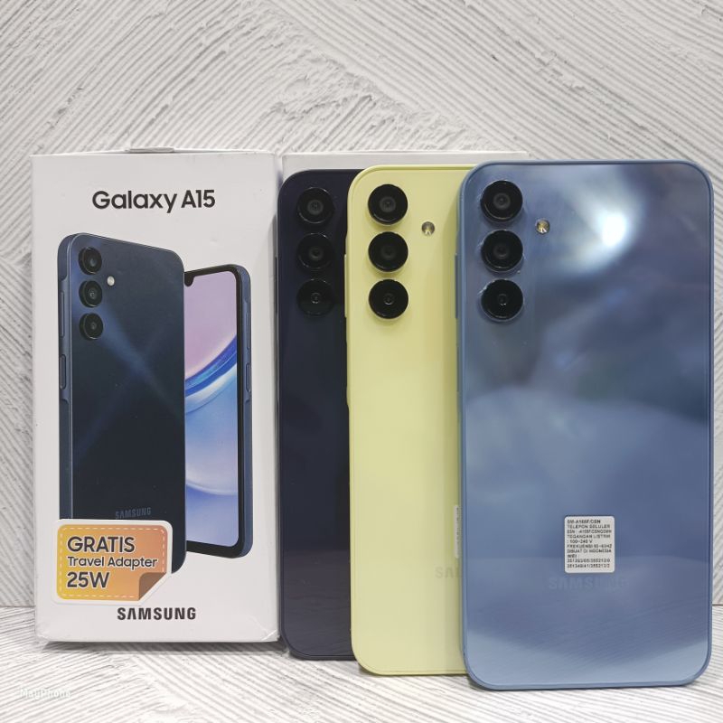 Samsung A15 4G 8/256 GB Handphone Second Bekas Fullset