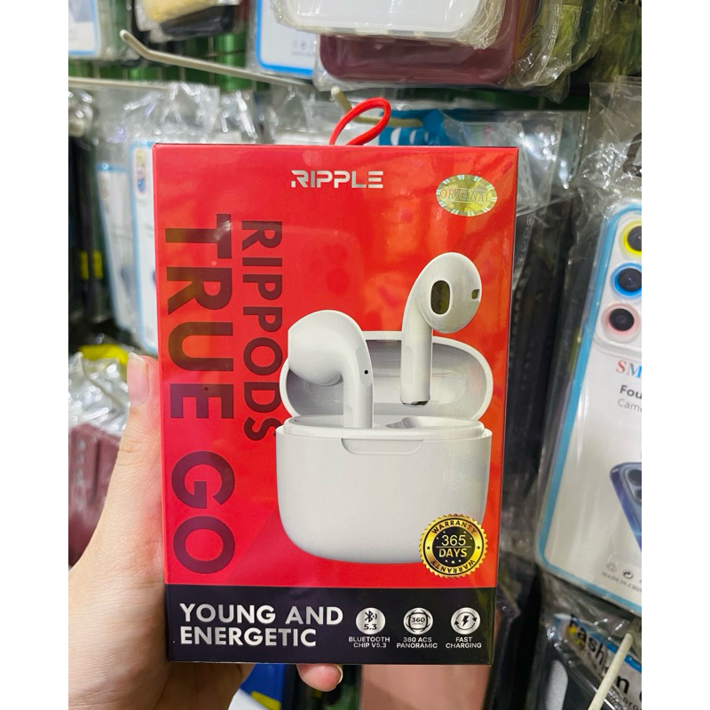 Ripple Rippods True Go Tws.Heandset Bluetooth (ORIGINAL 100%)