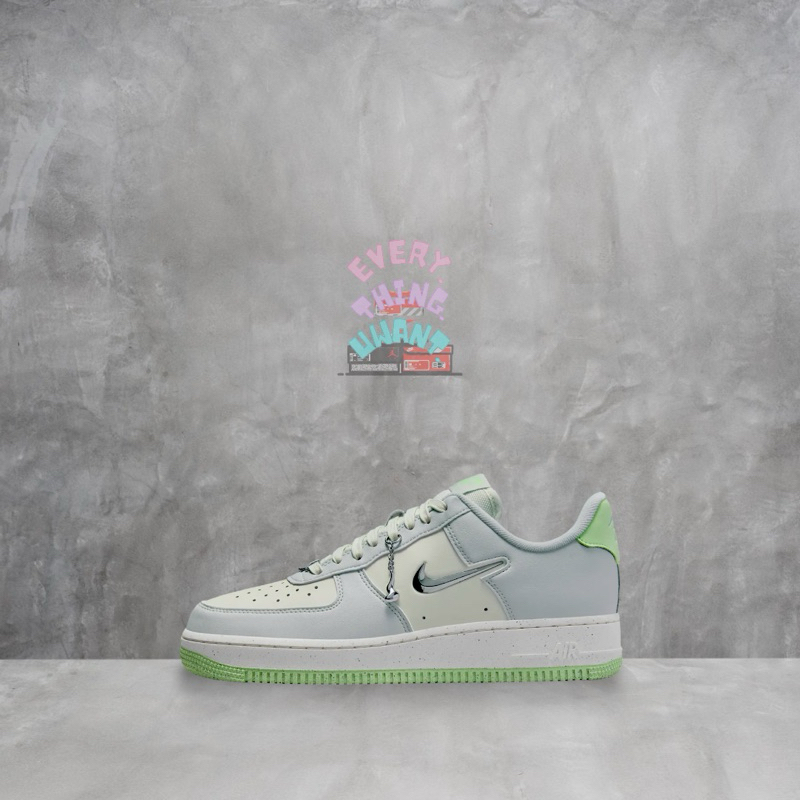 Nike Air Force 1 Low SE Next Nature Sea Glass Vapor Green Liquid Metal (W)