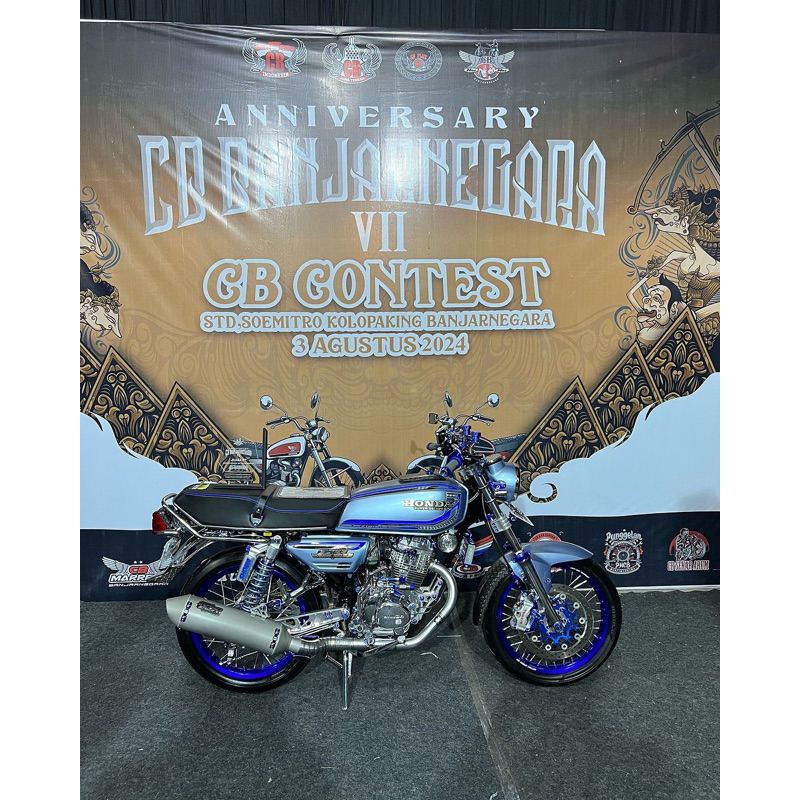 fullset knalpot pentagon series/KTM Husq vol.2 vapour blasting marking emblem blue terbaru,for GL/ti
