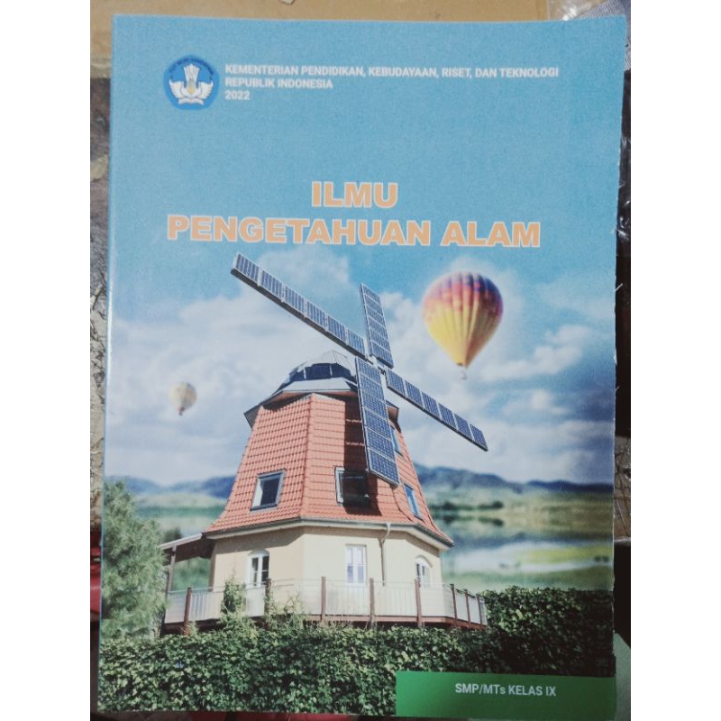 Ilmu Pengetahuan Alam IPA Untuk SMP Kelas IX 9 Kurikulum Merdeka Kumer Kementerian Pendidikan DIKNAS