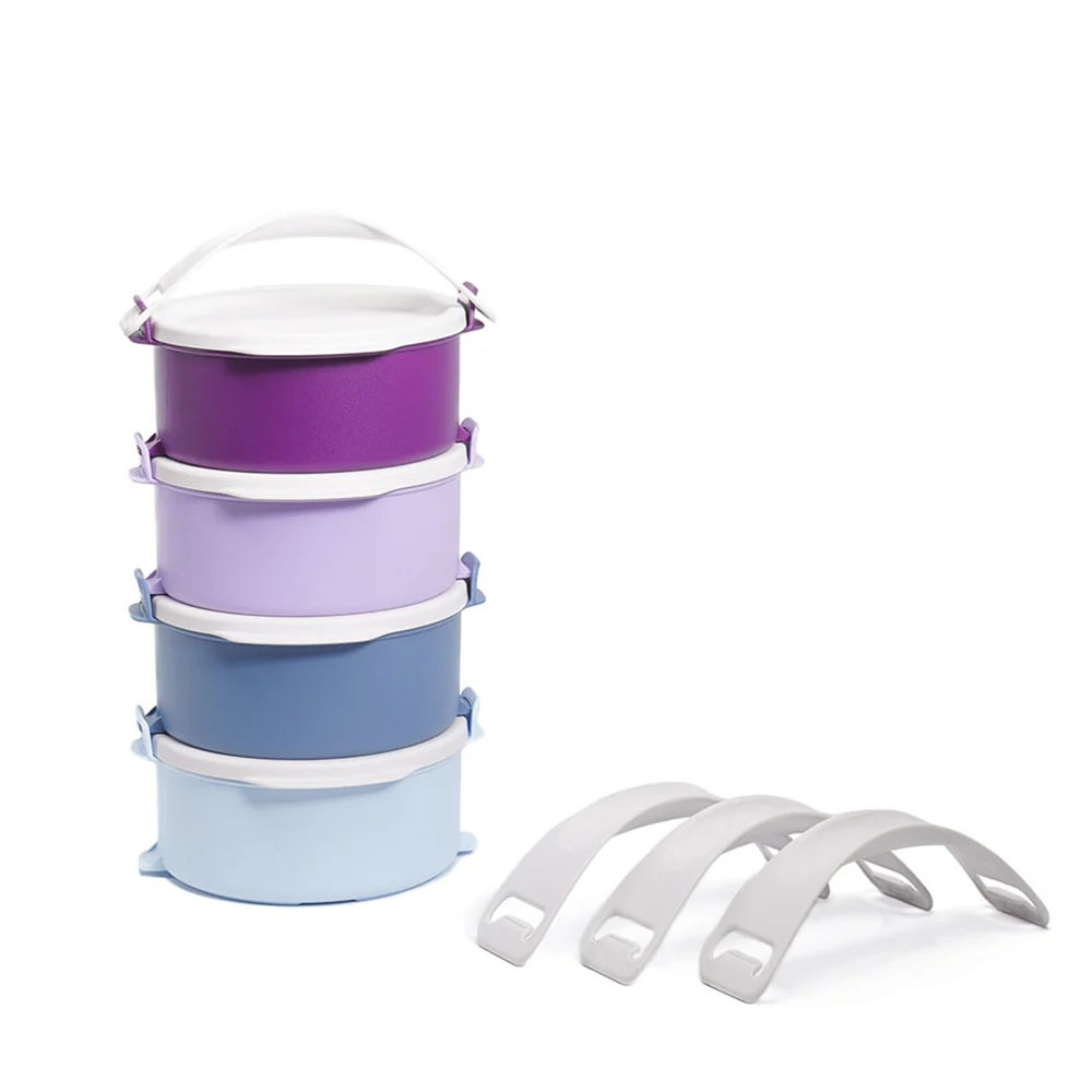 Tupperware Small Click To Go Fun Click To Go 4 susun