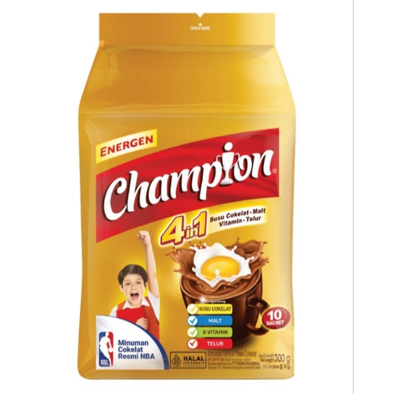 

Energen Champion Minuman Sereal Bubuk 10 x 30 gram