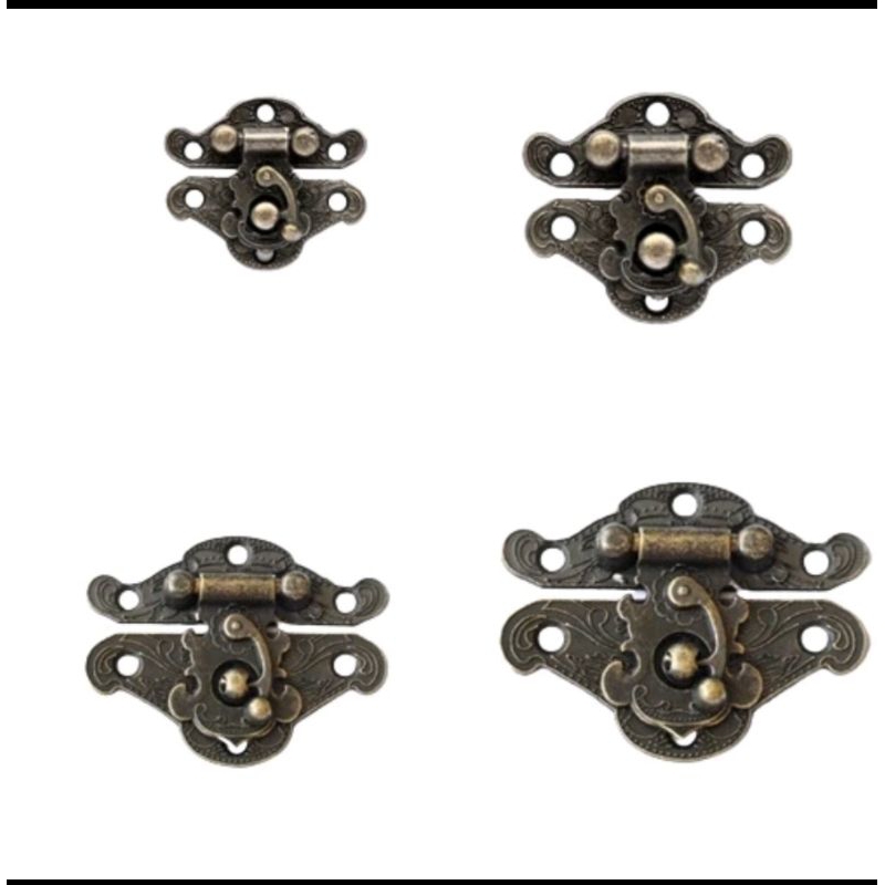 Kunci Pengait BoX Gembok Pengait Kotak Perhiasan