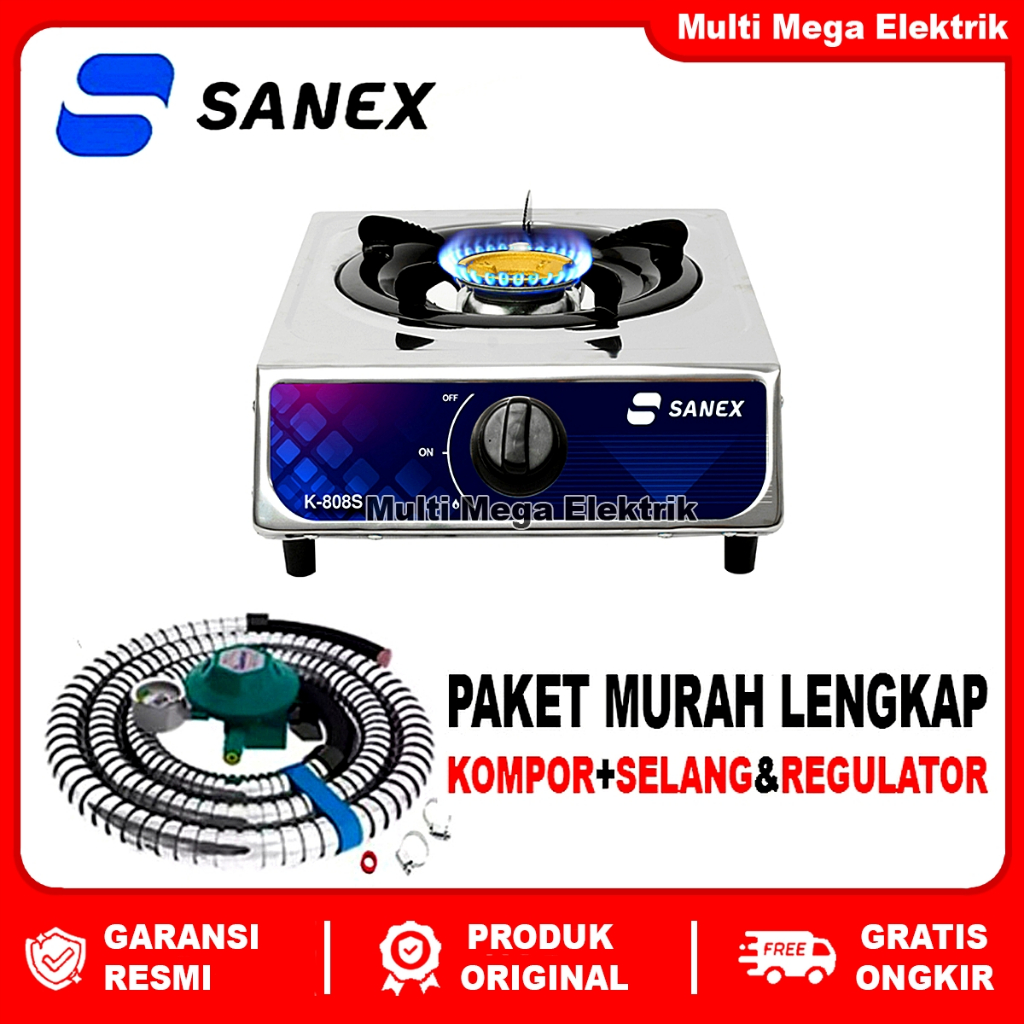 [COD] KOMPOR GAS 1 TUNGKU MURAH STAINLESS / KOMPOR 1 TUNGKU / KOMPOR SATU TUNGKU / KOMPOR MURAH