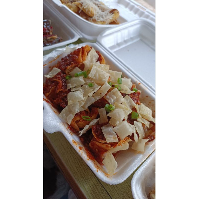 

Wonton Ndut Paket 3 pack | Sambal Chilli Oil