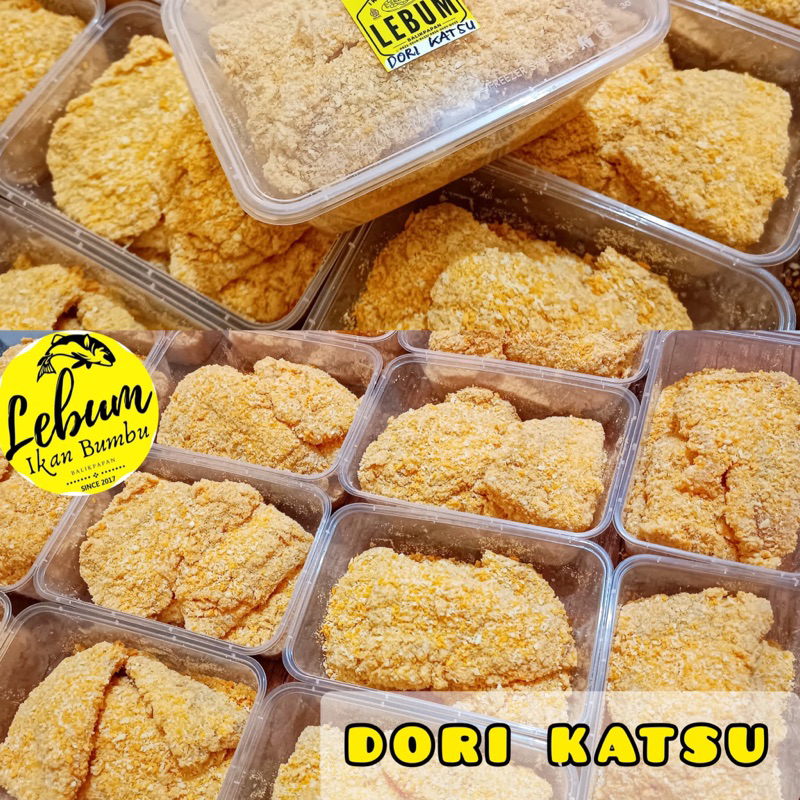 

(Ready Balikpapan) Ikan Dori Katsu siap goreng fresh frozen isi 6 slice