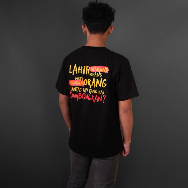 Kepstore Official - Kaos Mau Sombong Apa - Baju T-Shirt Combed 24s Uniex