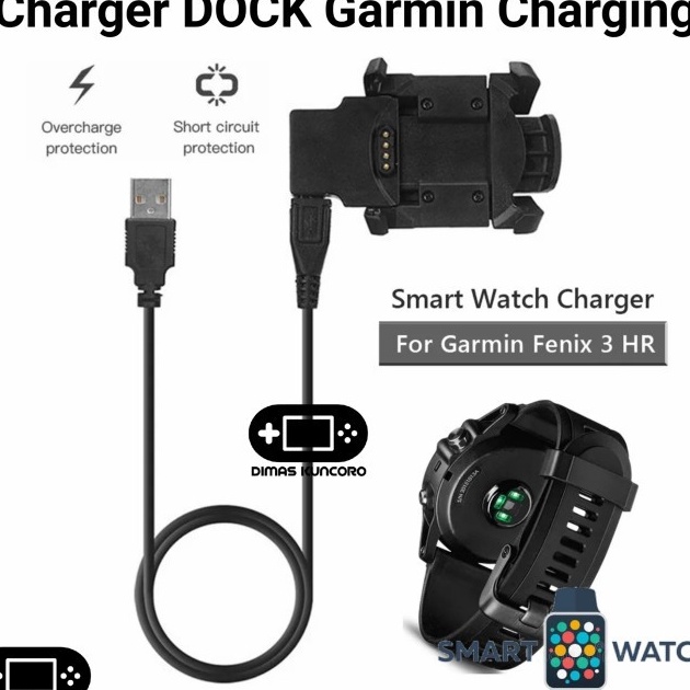 Hot Charger DOCK Garmin Charging Cable Fenix 3 HR Quatix Descent MK1 USB  DOCK Garmin