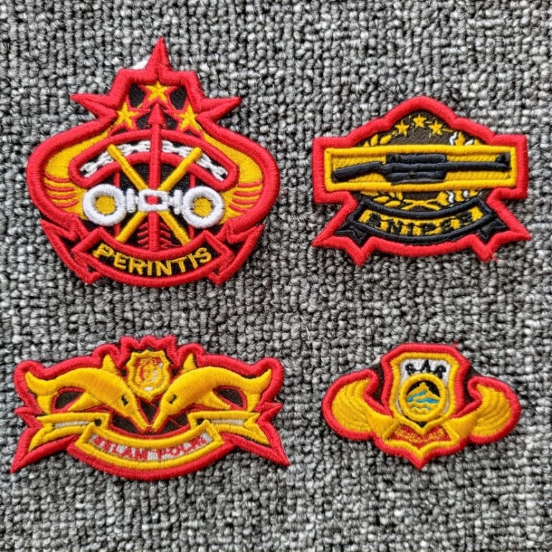 Wing Dada Polri Brivet Polri Umum Perintis Sniper Selam Polri Sar