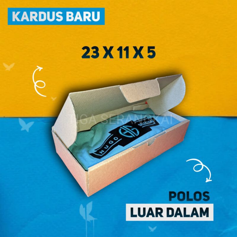 

Box Kardus Packing Baju Untuk Kado Hampers Souvernir