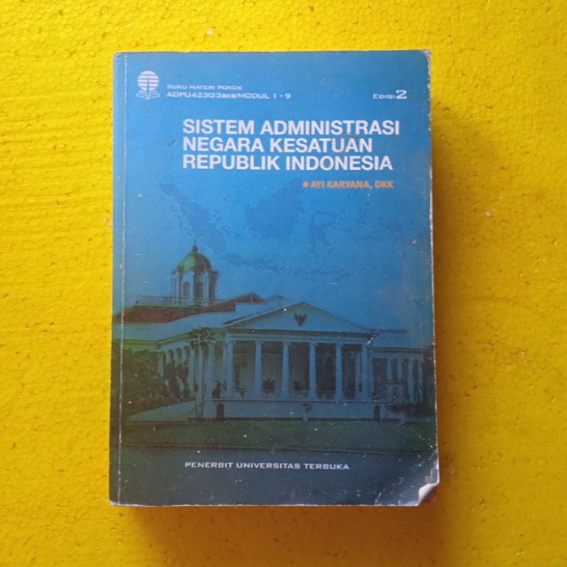 [Universitas Terbuka] Buku Penunjang, Buku Pendidikan, Buku Ilmu Sosial, Buku Politik, Buku Hukum : 
