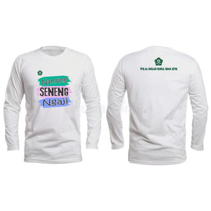 Kaos Custom Desain Lengan Panjang