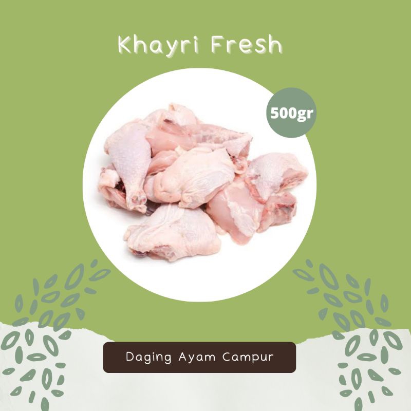 

Daging Ayam Campur Segar 500gr