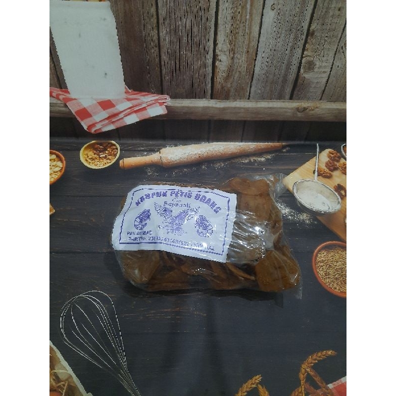 

KRUPUK PETIS UDANG | KRUPUK PETIS UDANG RAJAWALI PAK ACHMAD KENDAL | KRUPUK 250 GRAM