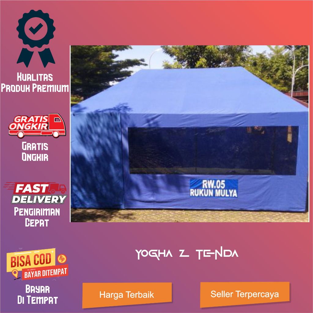 Tenda POSKO PMI 4X6 full Rangka