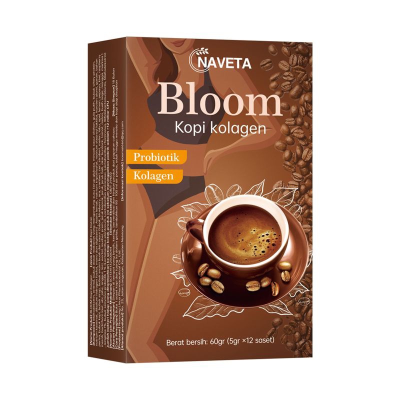 

(COD) BLOOM KOPI KOLAGEN isi 12 sachet