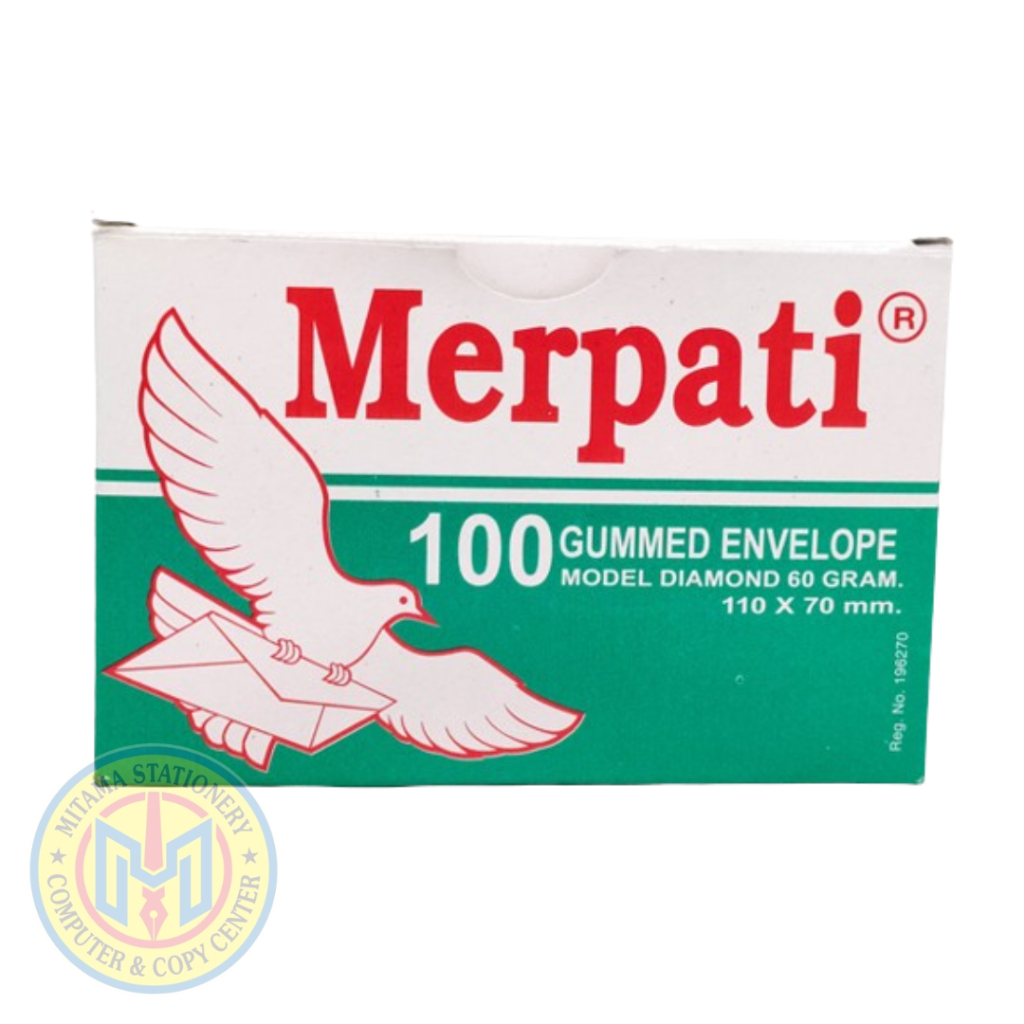 

Amplop Merpati Gummed Envelope 229x110 mm