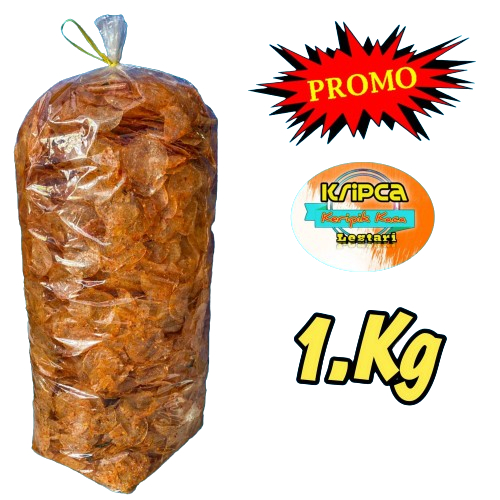 

KERIPIK KACA SPECIAL 1KG PEDAS DAUN JERUK CHILI OIL