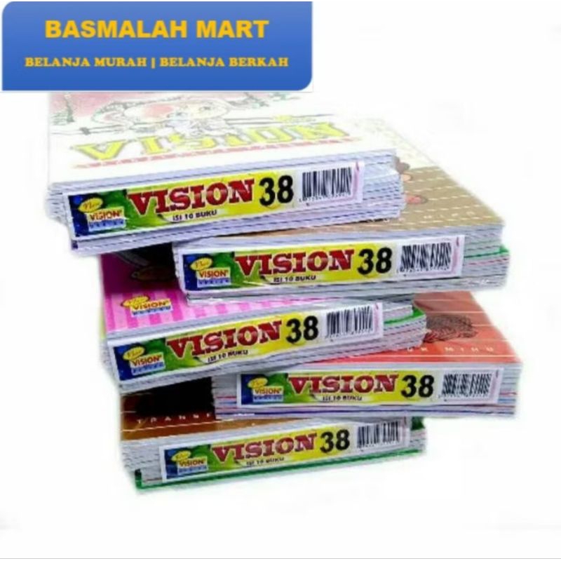

Buku Vision 38 lembar