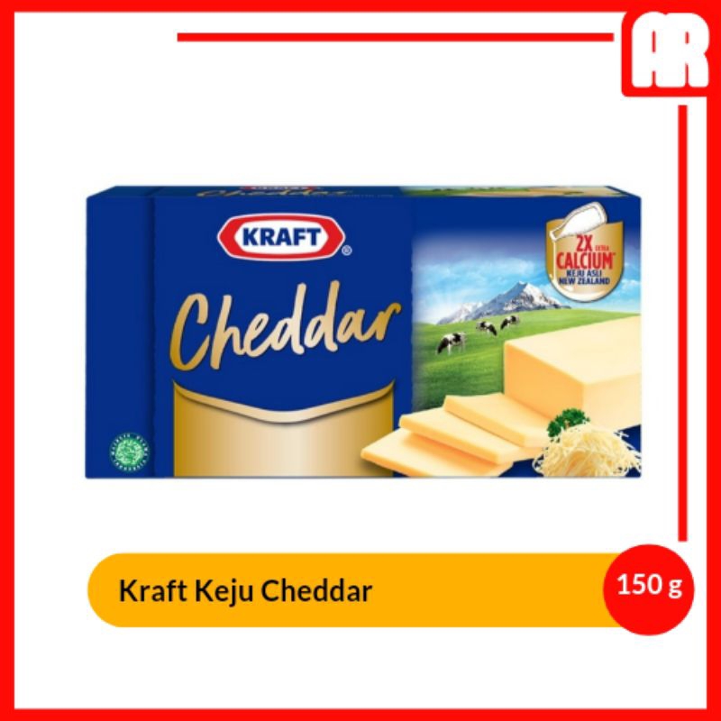 

Kraft Keju Cheddar 150g | AR Ostore