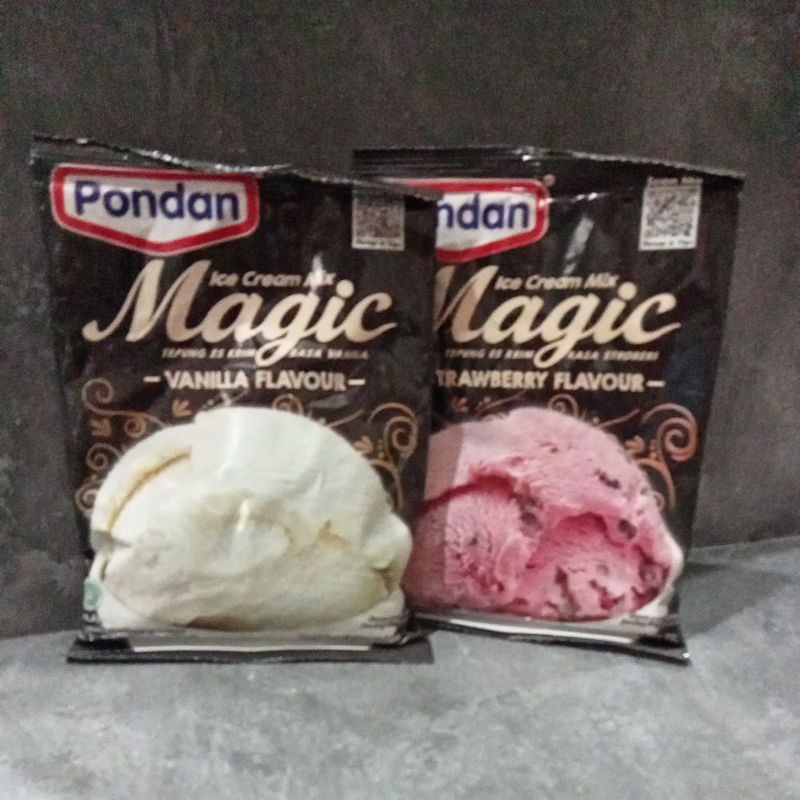 

Pondan ice cream / es krim mix magic 75gr