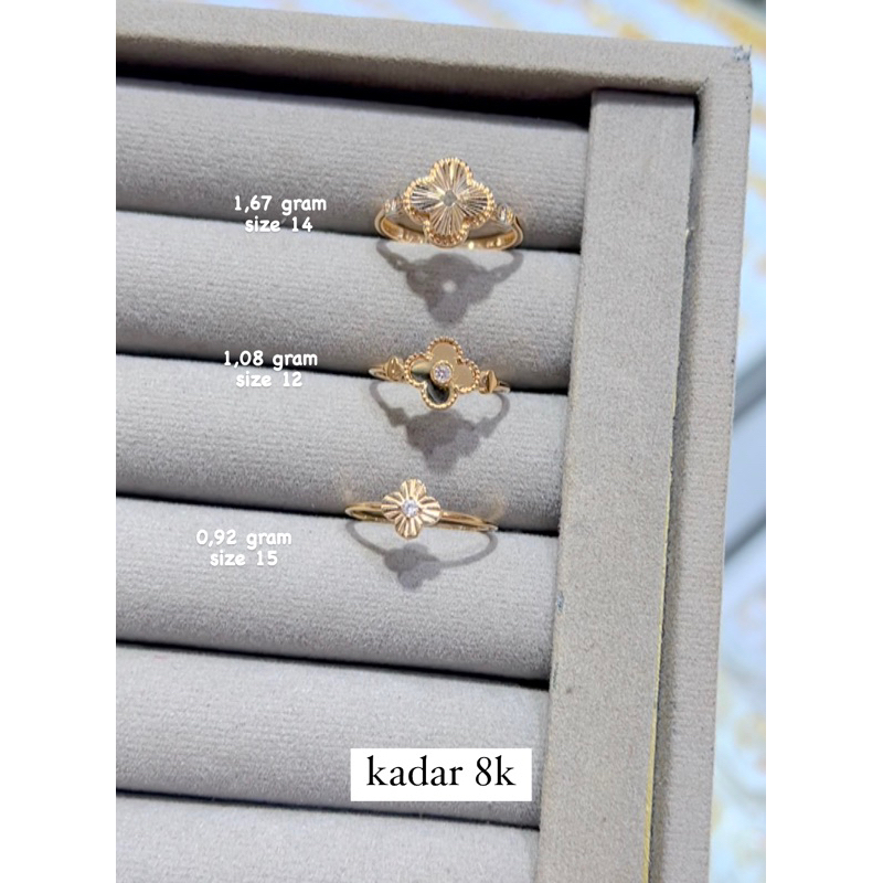 Cincin Vancleef Van cleef terbaru Toko Mas Karangayu Toko Emas Karangayu