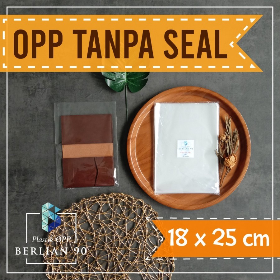 plastik opp kaca opp kaca 30's mic 18x25 opp tanpa lem plastik