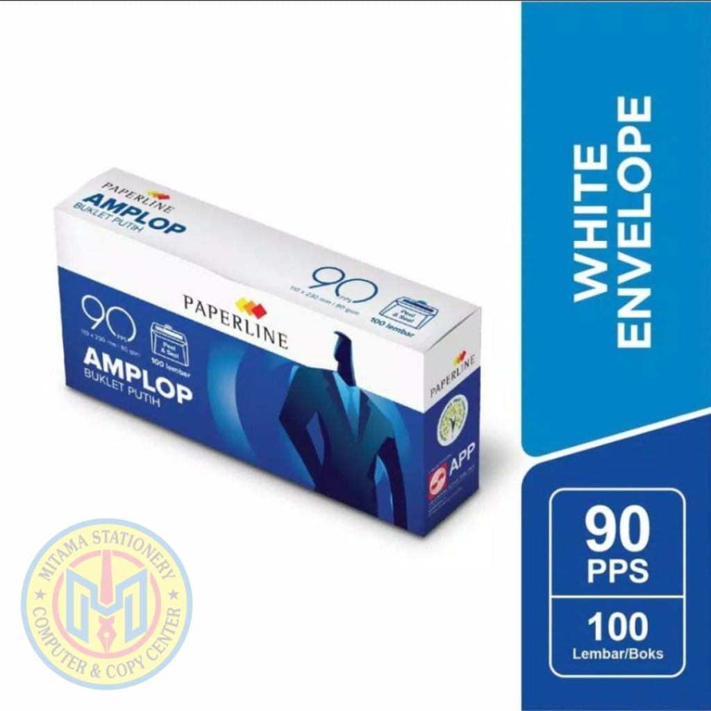 

Paperline Amplop Putih 110x230 mm