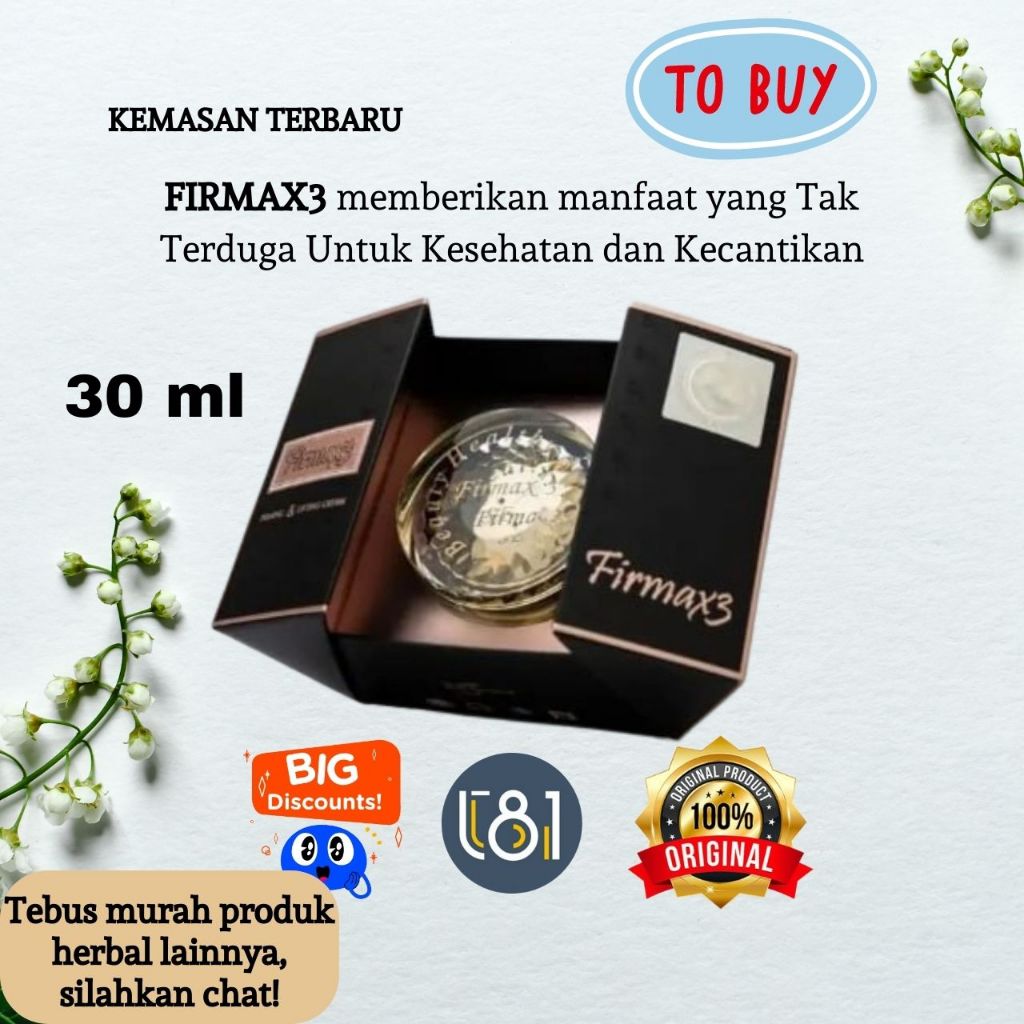 Firmax3 Cream Firmax 3 Asli Original Malaysia | Firmax 3 Original Malaysia | Firmax 3 Cream Original