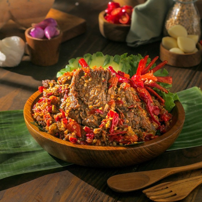 

Promo 7.7 [NEW LAUNCHING] Mamafuji - Promo Bundling Oseng Mercon & Dendeng Lambok (Basah) 200gr