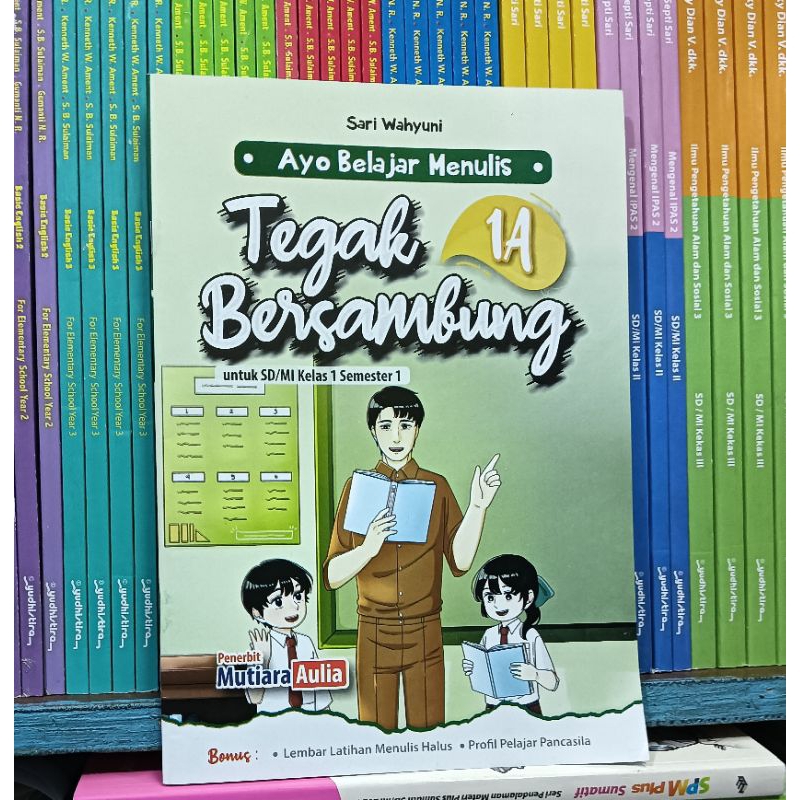LATIHAN MENULIS TEGAK SAMBUNG KELAS  1 UNTUK SD/MI
