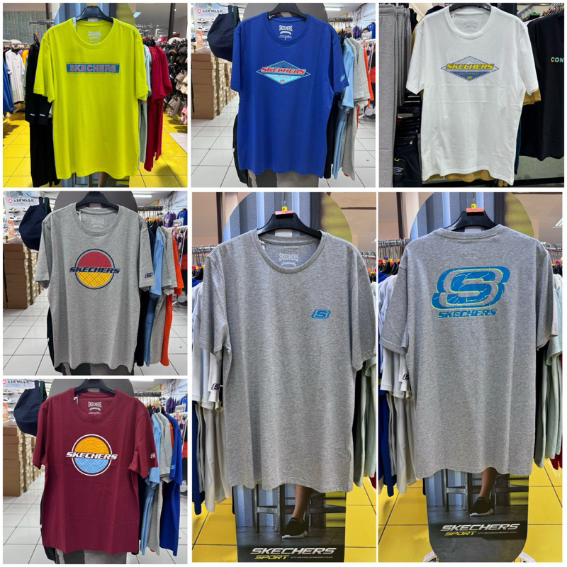 Kaos Pria Skechers ORIGINAL