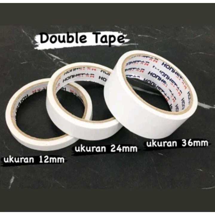 

Doubel Tape Honhstar Ukuran 12mm/24mm/36mm