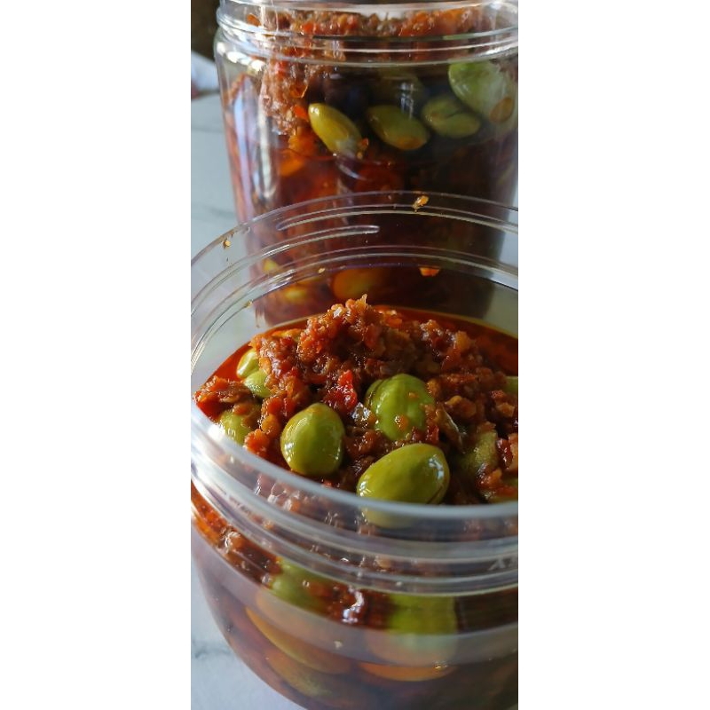 

Sambal Cumi Asin Pete