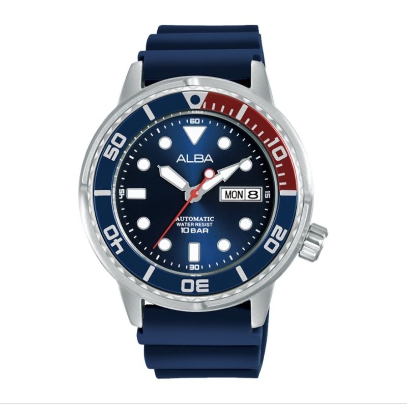STRAP RUBBER / SILICONE STRAP BLUE ORIGINAL ALBA AL4251X1 AL4251 AL4251X BEST SELLER ORIGINAL